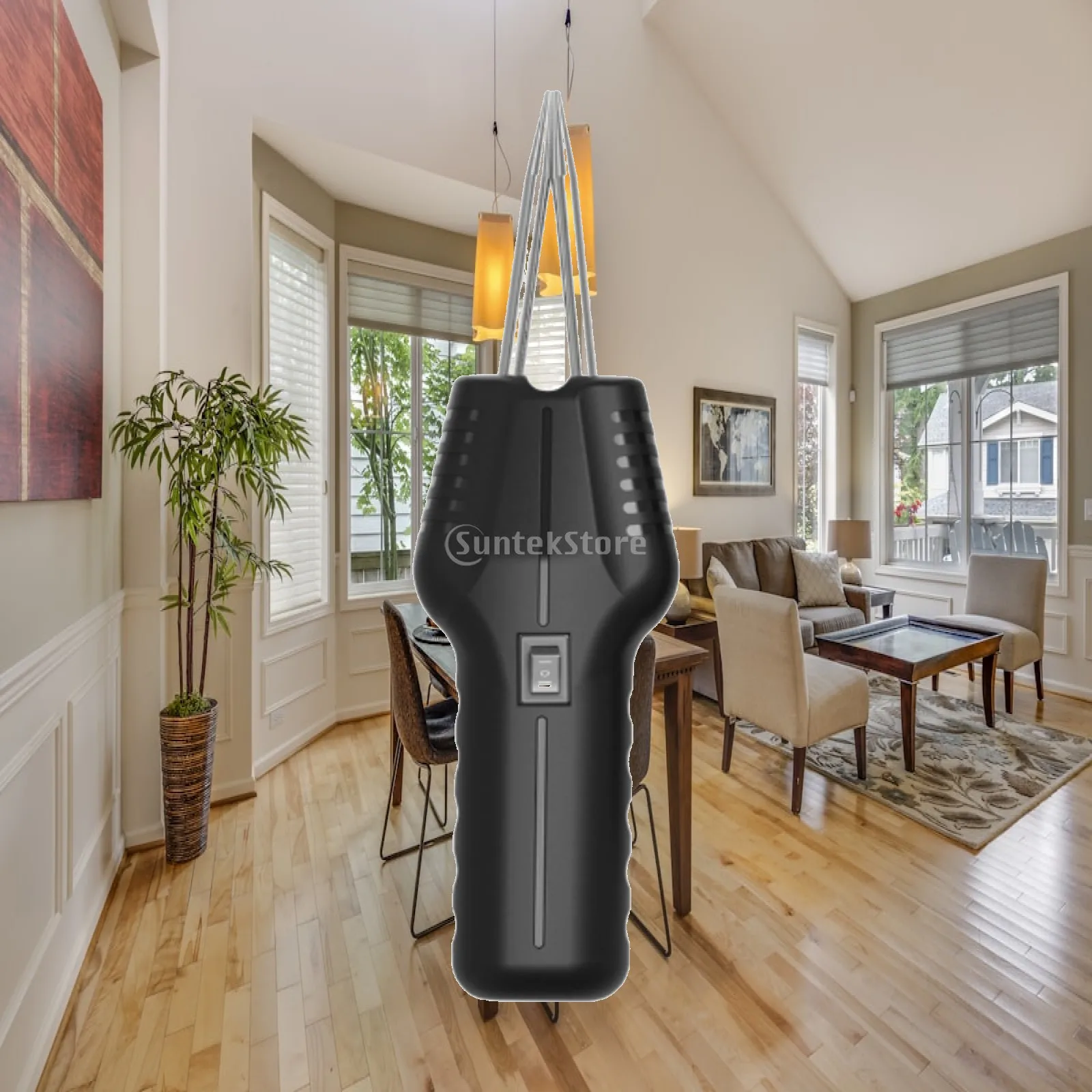 Small Feather Removal Machine Electric Poultry Plucker Compact 26cm PP Body for Home Restaurant Barbecue