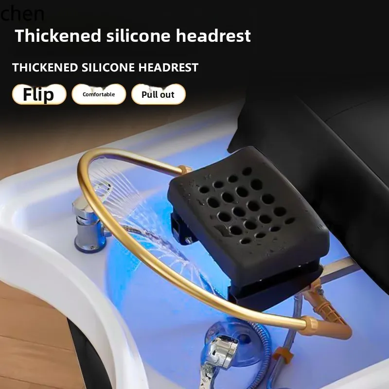 CZ Stainless Steel Head Therapy Shampoo Bed for Hair Salon, Beauty Salon, Special Water Circulation