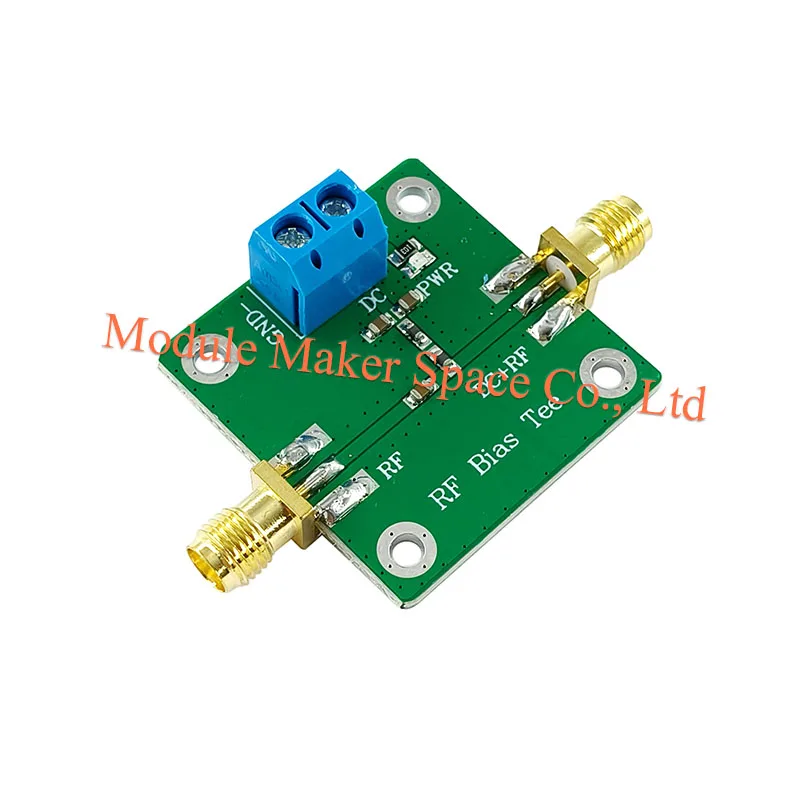 Wideband RF Bias Tee 10MHz-6GHz - DC Blocking Power Injector for HAM Radio, RTL-SDR, LNA & Low Noise Amplifier Circuits