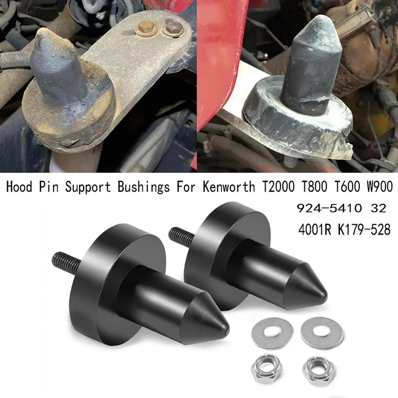 Hood Pin Support Bushings For Kenworth T2000 T800 T600 W900 Alternate 924-5410 32.4001R K179-528