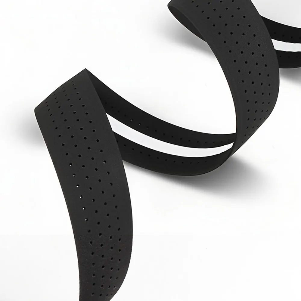 Bicycle Handlebar Tape Cork Handlebar Tape Steering Grip Cover Cycling Handle Bar Belt Rubber Tape Bike Bandage