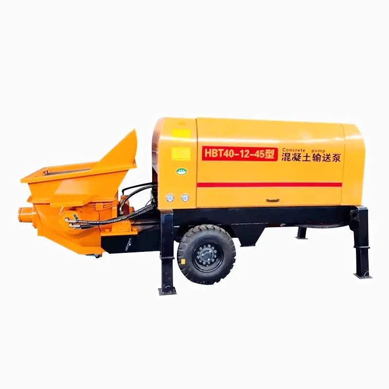 High Speed Mobile Diesel Mortar Concrete Mixer Machines with Pump Trucks for Sale