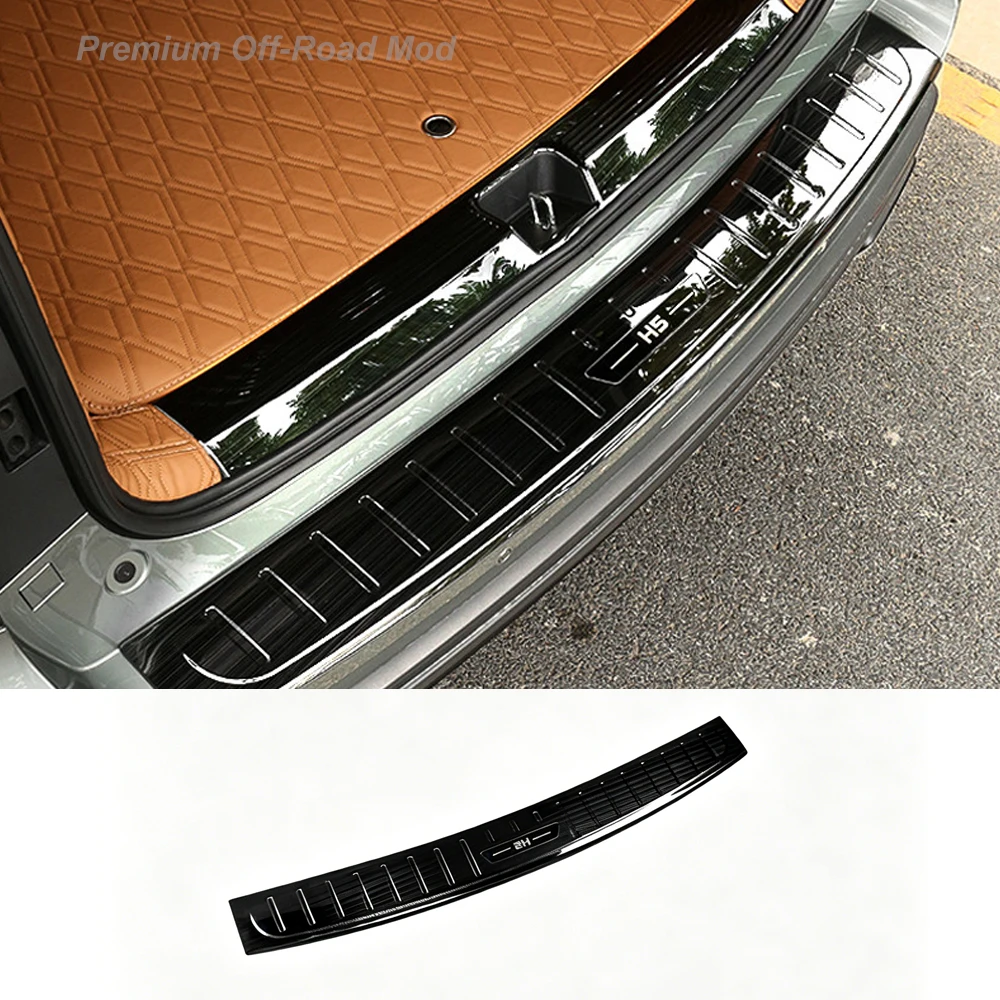 

For 2023-2025 New Haval H5 Rear Skid Plate Trunk Sill Stainless Steel Decorative Strip Special for Appearance Modification