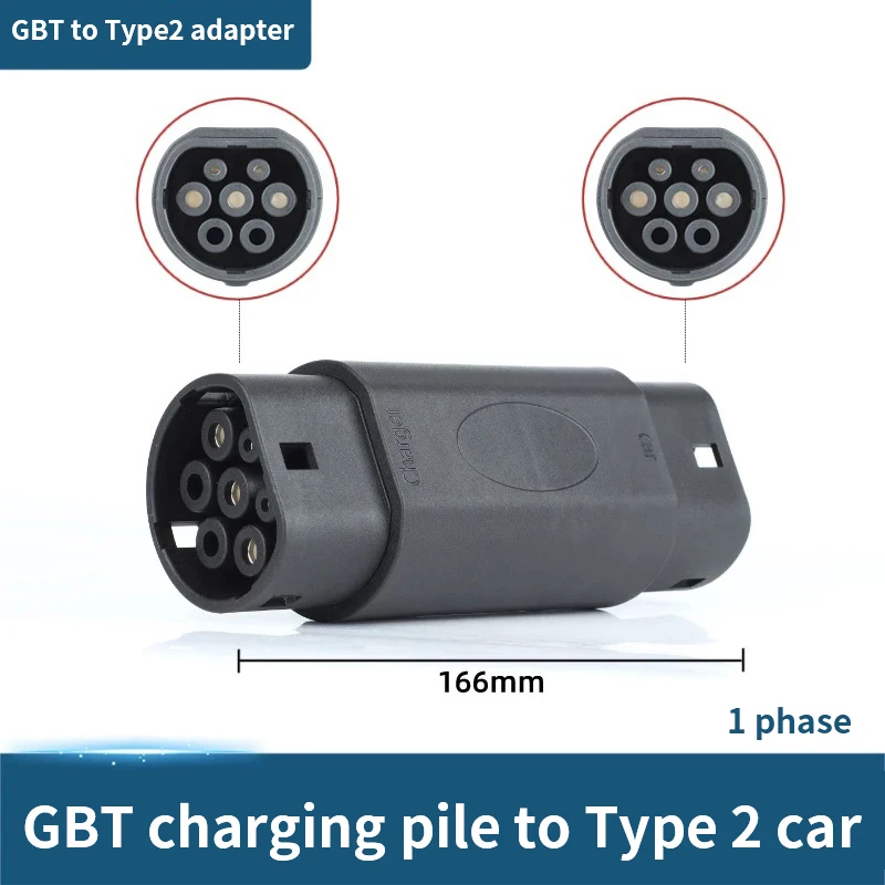WUFEN chargement de véhicule électrique Type2 vers GBT connecteur Type2 à Type1 EV adaptateur Type1 à GBT EVSE chargeur Type1 à Type2 pour EV