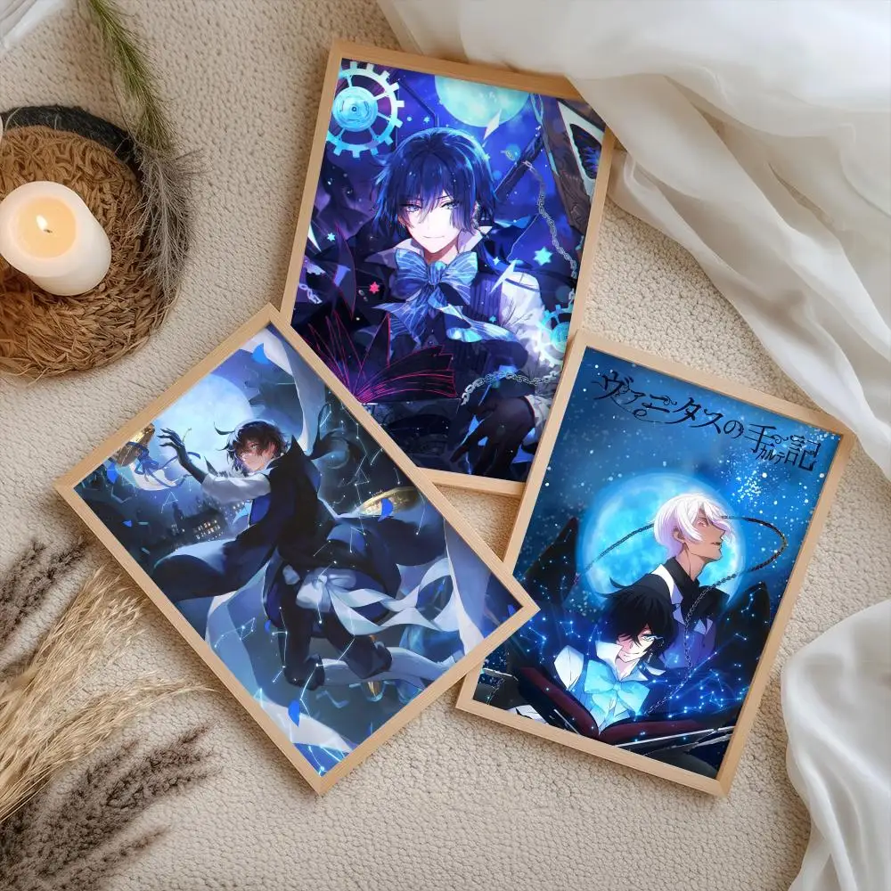 The Case Study of V-Vanitas Anime Painting Calligraphy Canvas Poster Art for Bedroom Room Home Decor Decals Wall Decoration Gift