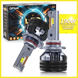 Oprah 2pcs H4 H7 Mini LED Car Headlight Bulb 30000LM CSP3570 H1 H11 9005 HB3 9006 HB4 Light For Vehicle Auto CANBUS 12V Fog Lamp