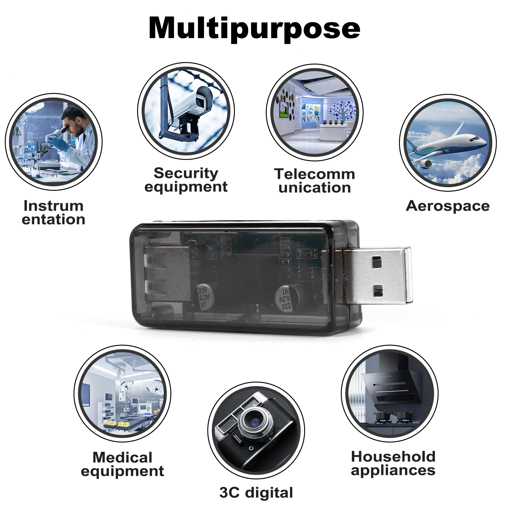 Adum3160 Digital Signal Audio Power Isolator USB zu USB Digital Isolator