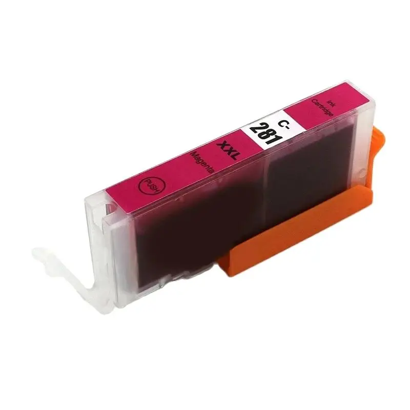 PGI-280 PGI280 CLI-281 CLI281 Premium Color Compatible Ink Cartridge for Canon PIXMA TS9120 TS8120 TS6120 Printer