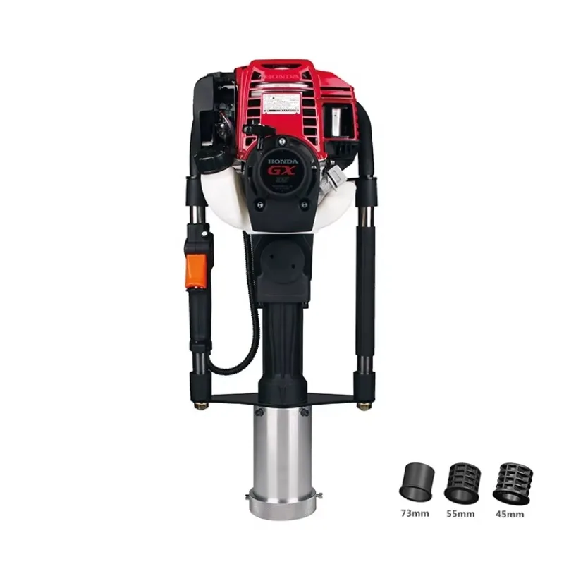 Fencing Tools Post Driver DPD-80 Handheld Pile Driving Machine Light Weight EPA Approval with Engine