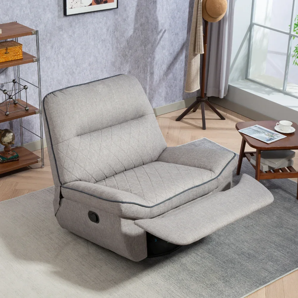 Home Furniture Swivel Big and Tall Reclining Sofa Chair Lazy Recliner Rocking Gaming Chair