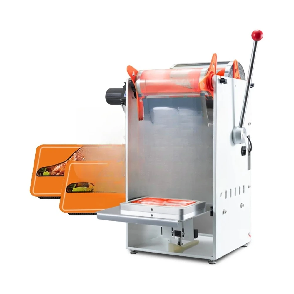 آلة ختم الأغشية البلاستيكية ذات كفاءة عملية سهلة / سدادة صينية يدوية ذكية #3