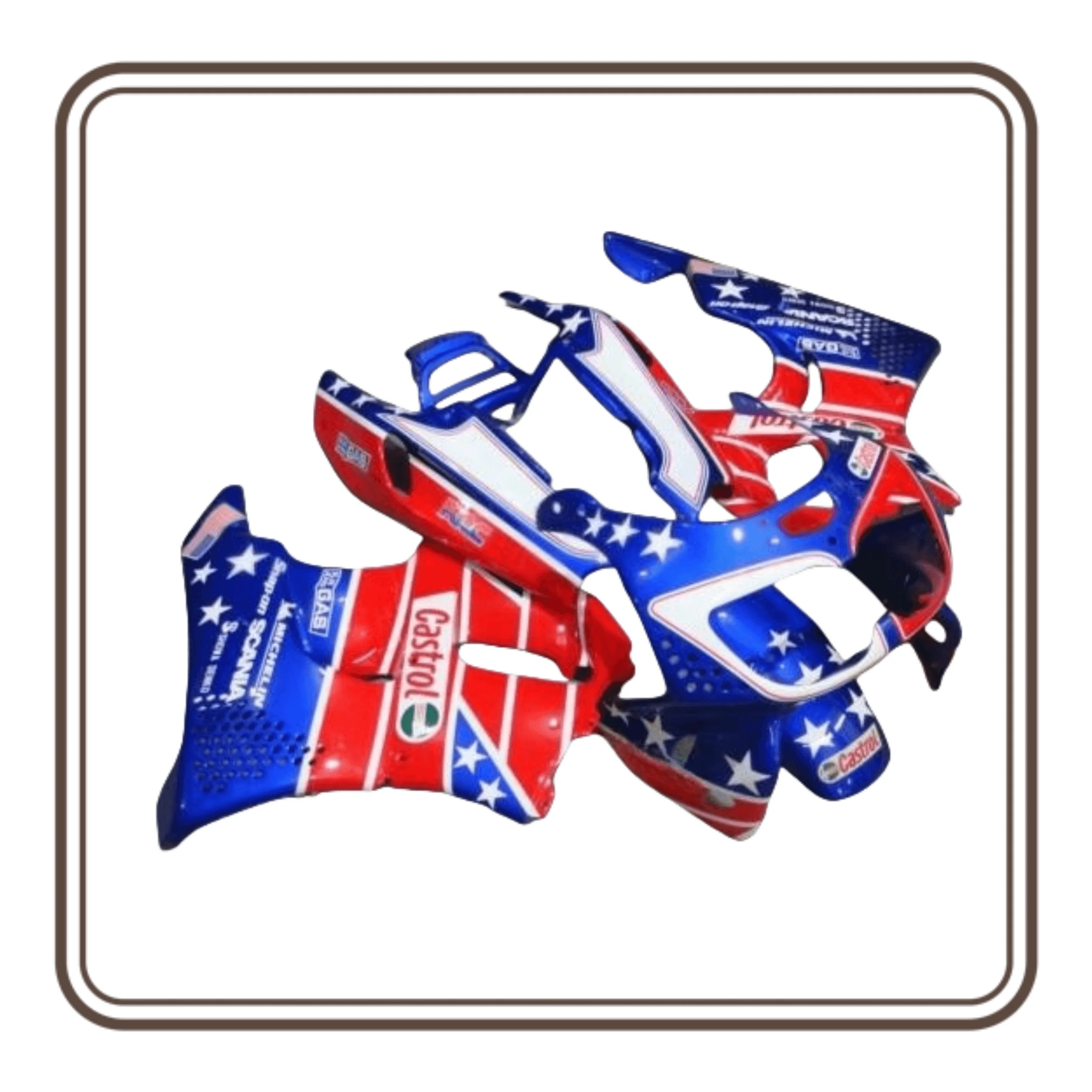 

Custom Motorcycle Fairing kit for CBR900RR 96 97 CBR900 RR 893 CBR 900RR 1996 1997 white red blue Fairings set