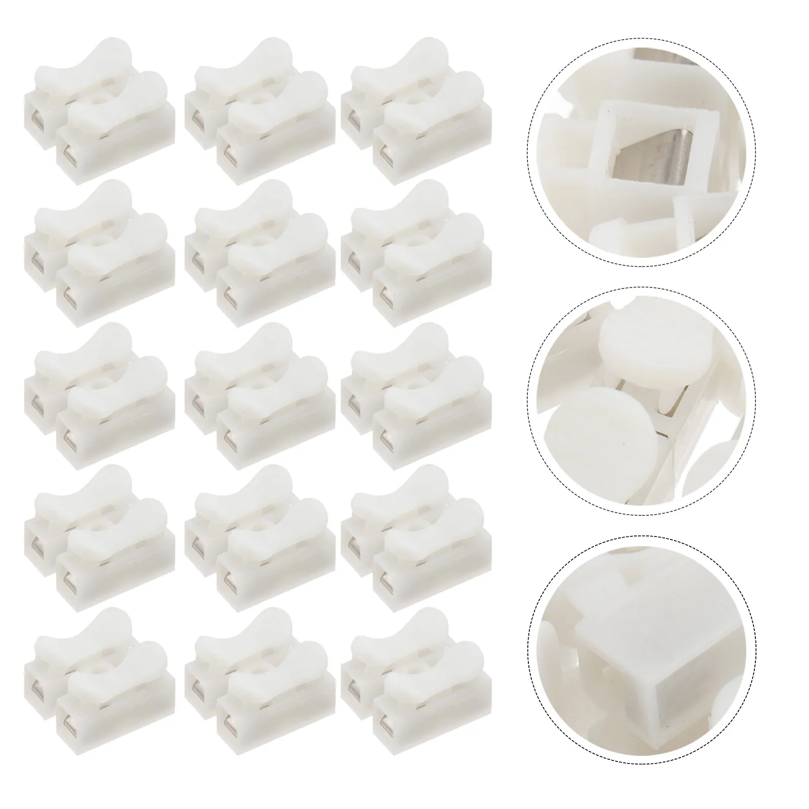 

100 шт. водонепроницаемых пылезащитных электрических разъемов-коннекторов для кабельной проводки, инструменты для подключения кабелей