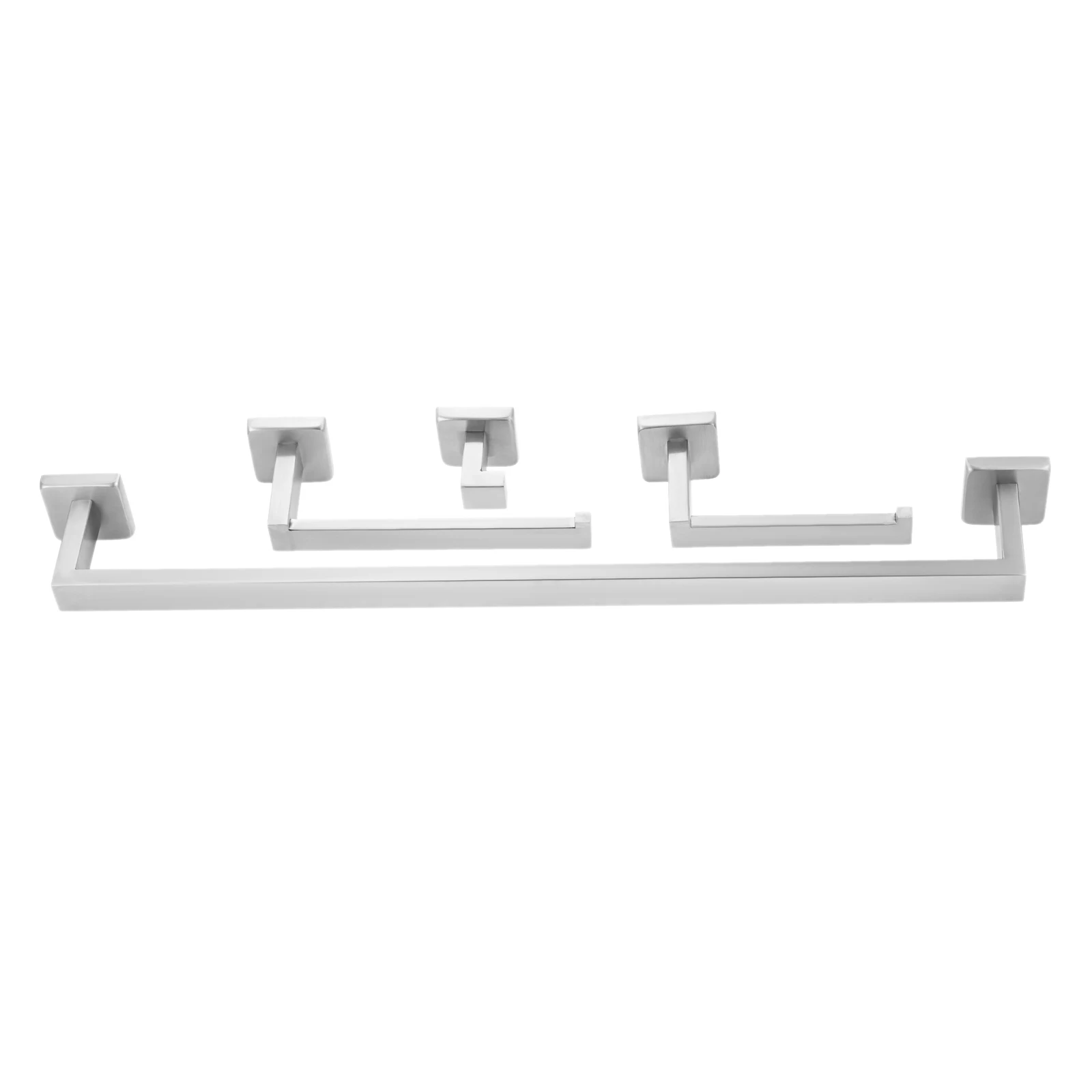 4 قطعة مجموعة حامل المناشف المثبتة على الحائط نحى الذهب المصقول الكروم نحى النيكل منشفة بار اليد حامل ورق المرحاض خطاطيف المناشف