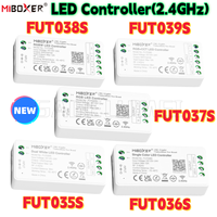 Miboxer 2.4GHz Dimming Controllers (FUT035S-FUT039S) Manage Single/Dual Color RGB/RGBW/RGB+CCT LED Strips with 2.4GHz Wireless