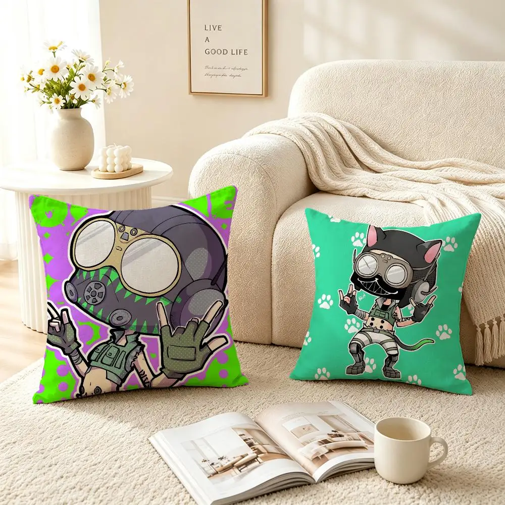 Game Apex Cushion Cover Pillow Short Plush fresh natural Cushion for Living Room Bedroom Sofa Home Decoration