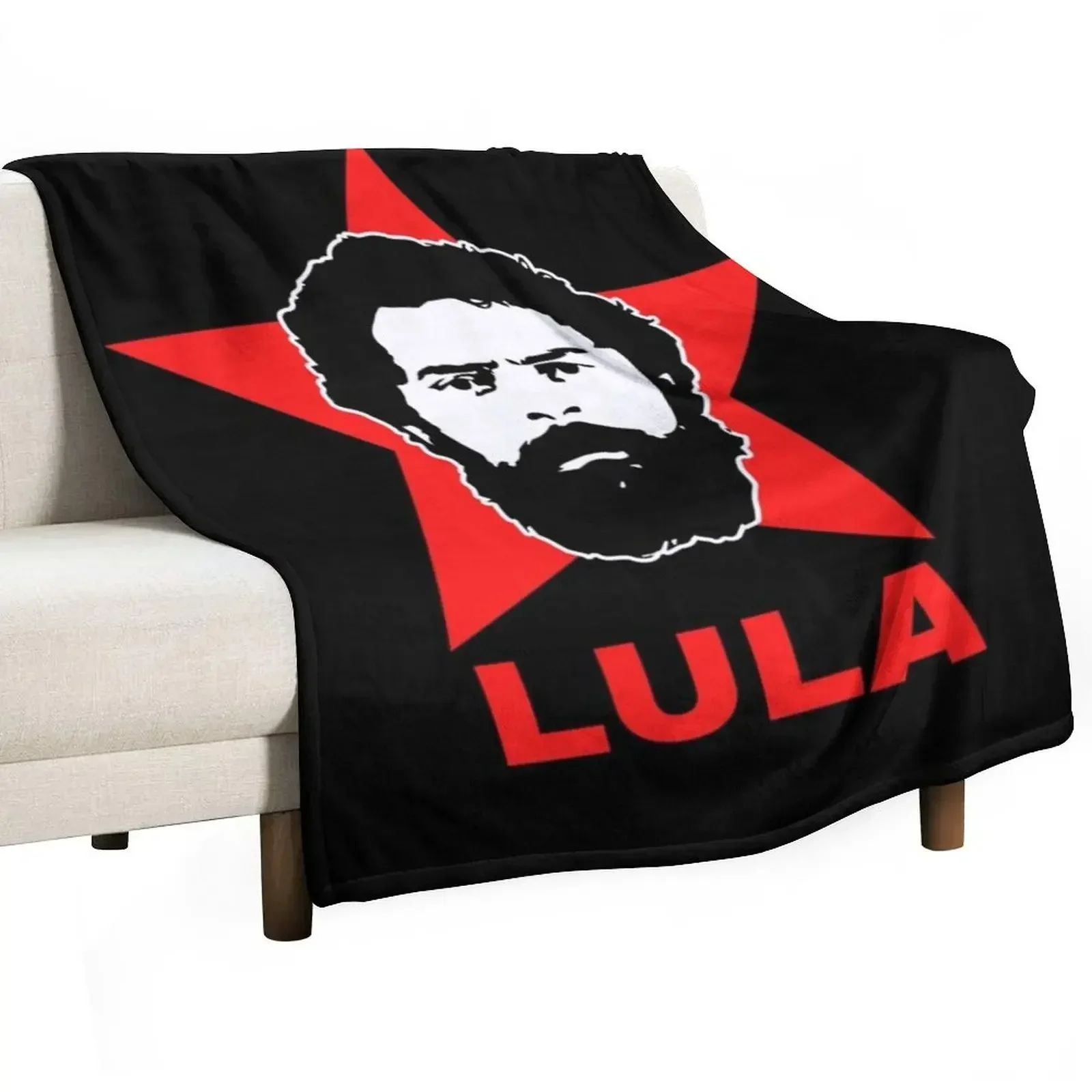 

Lula Livre, Lula 2022 Throw Blanket Portable Lightweight Blanket for Travel Camping