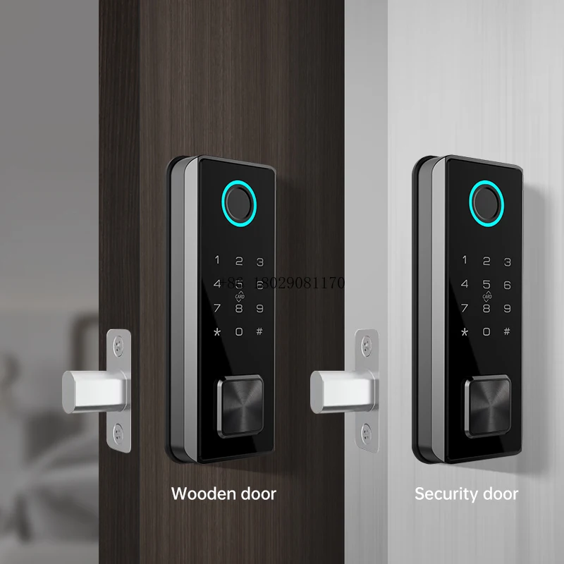 

Fingerprint IC Card Electronic Keyless Smart Door Lock Bluetooth High Quality Smart BLE Tuya App Digital Locks