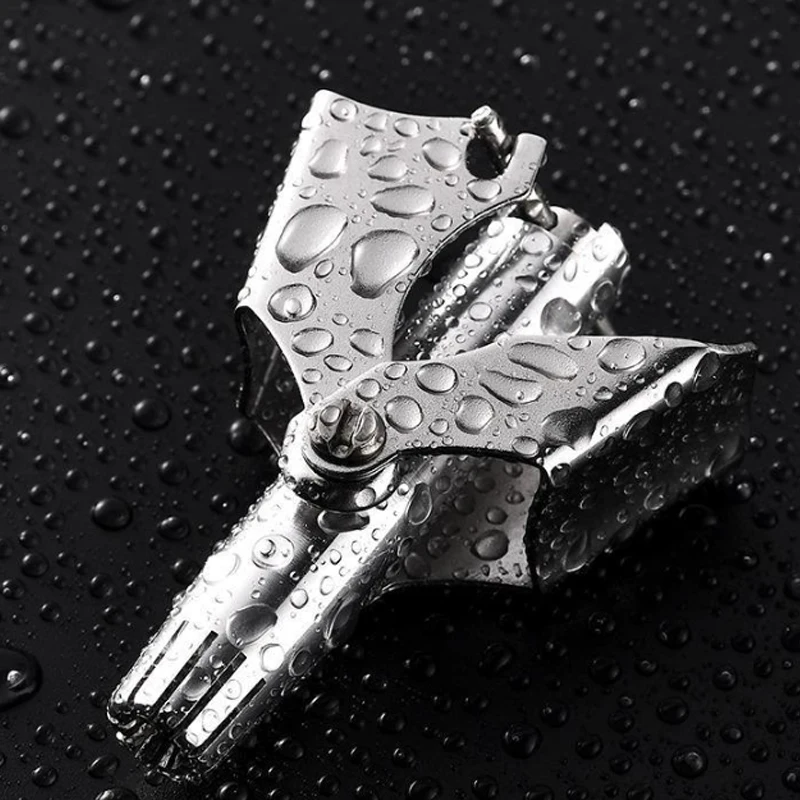 Триммер для волос в носу, очиститель из нержавеющей стали, ручной триммер для мужчин и женщин, механическая бритва с кистью