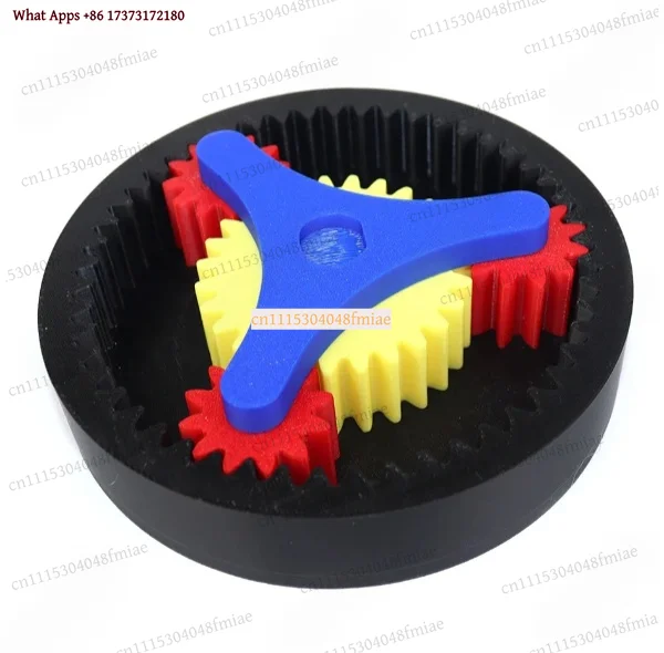 k3 DIY Assembly Planetary Gear Set, 3D Printed Mechanical Model, STEM Educational Kit