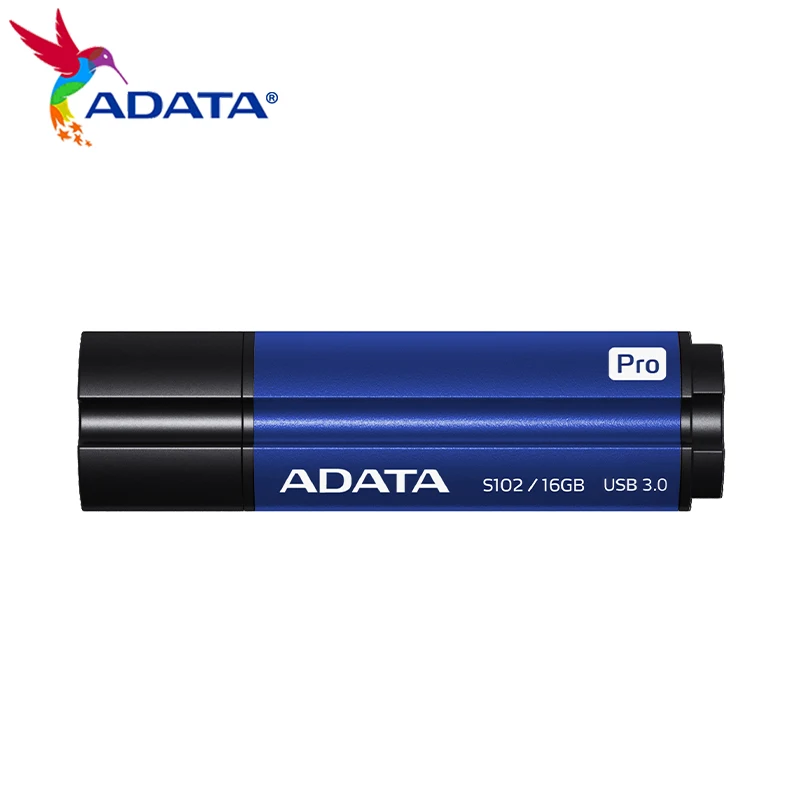 Original ADATA S102 USB Flash Drive16GB pendrive High speed USB3.1 Read speed up tp 200MB/s Metal pendrive usb for Computer