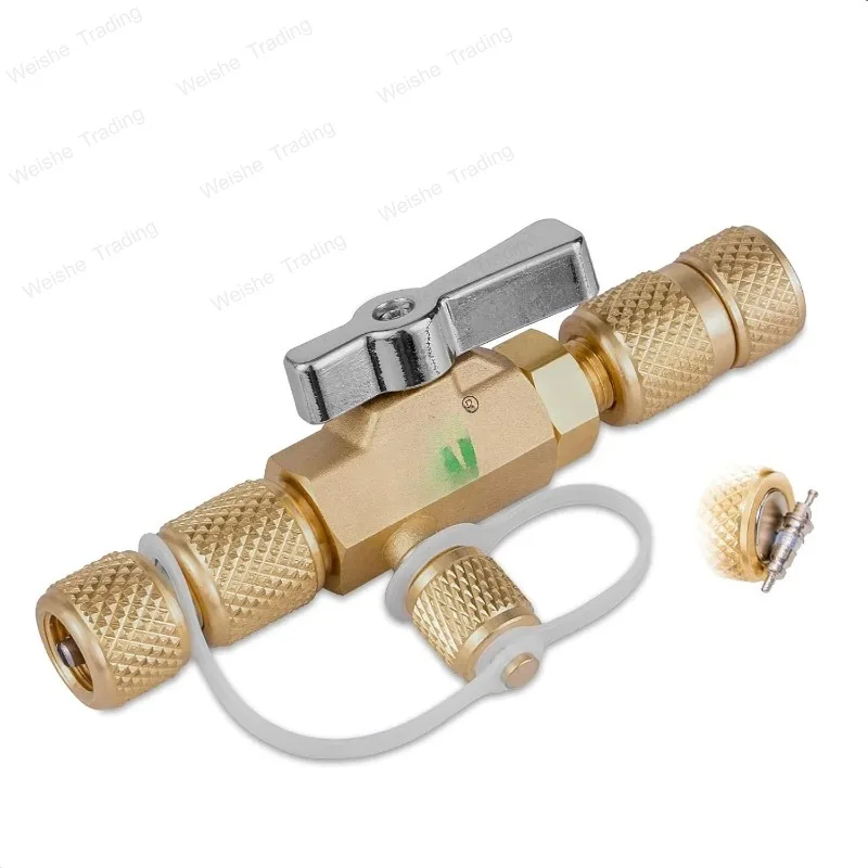 

Valve Core Removal Tool HVAC Tool, Dual Size SAE, Vacuum Rated AC Schrader Valve Remover for R410 R22 R134A R32