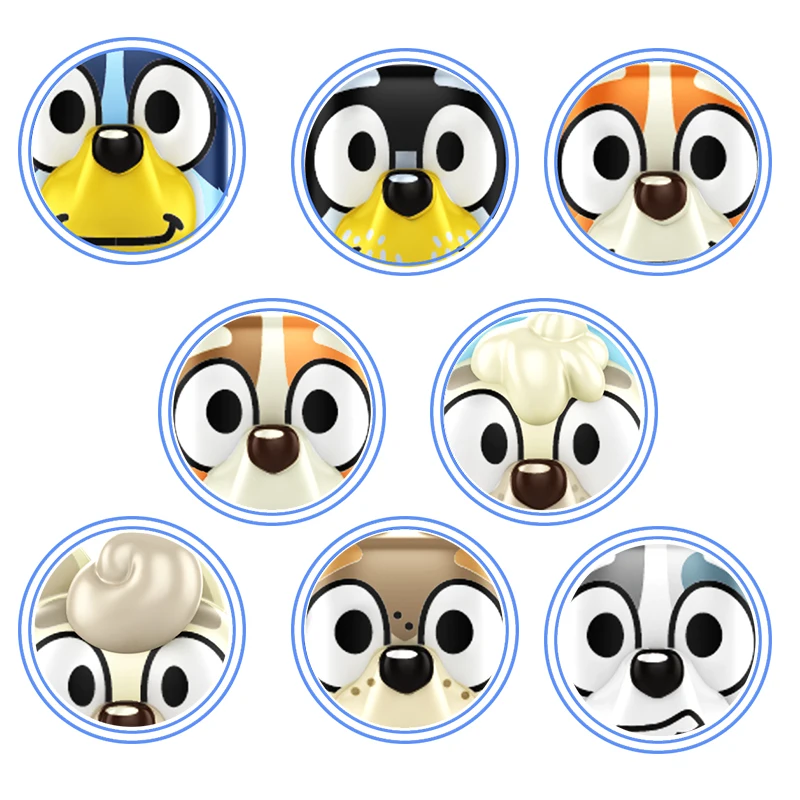 TP1017 TP1018 personajes de dibujos animados de Anime Mini bloques de construcción ensamblados figuras de acción juguetes de colección de plástico ABS