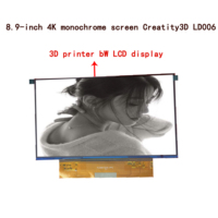 8.9-Inch 4K Monochrome Screen For Creality3D LD006 3D printer screen bW lcd without any support plates