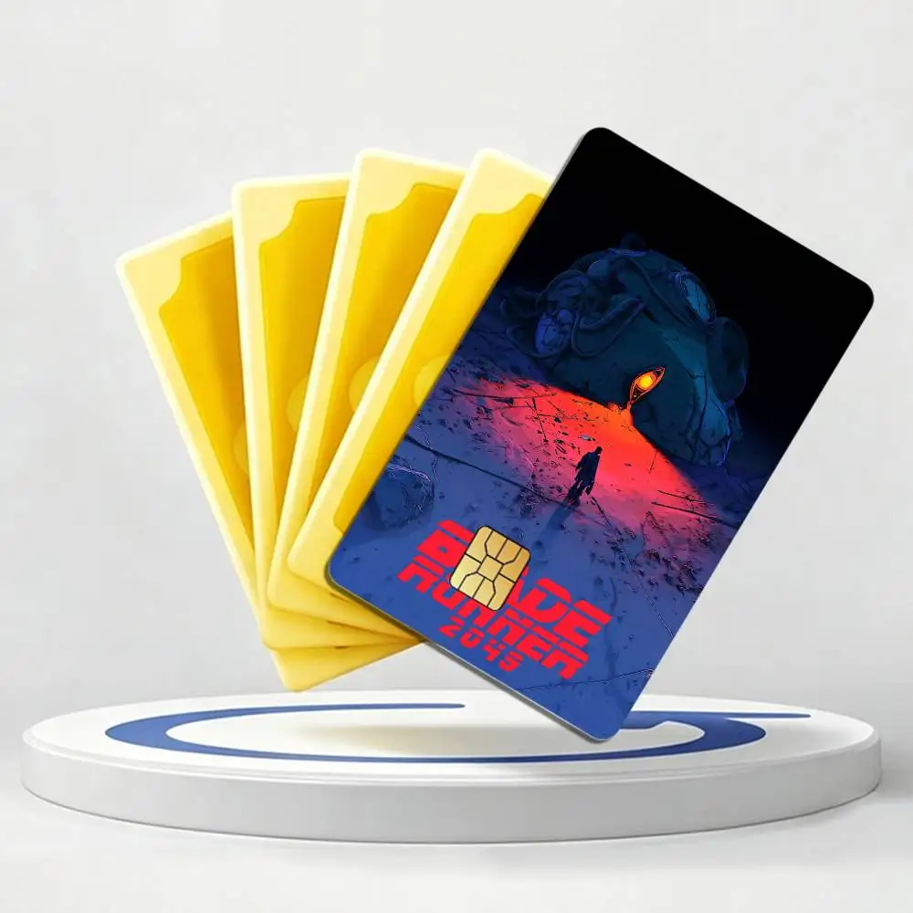 Film BR Tears-in-Rain R-Rick Deckard  Card Stickers for Bank Access Protective Waterproof Film Cover Sticker Gift