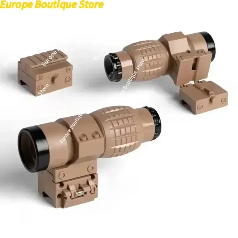 Modelo de brinquedo infantil, cruz de plástico, abacaxi, espelho, acessórios, ponto verde completo, modelo de decoração, 20mm, trilho de guia universal