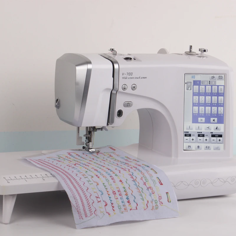 220V/110V Multi-Function Sewing Embroidery Mechanical Small Computer Embroidery Machine Household Sewing Machine