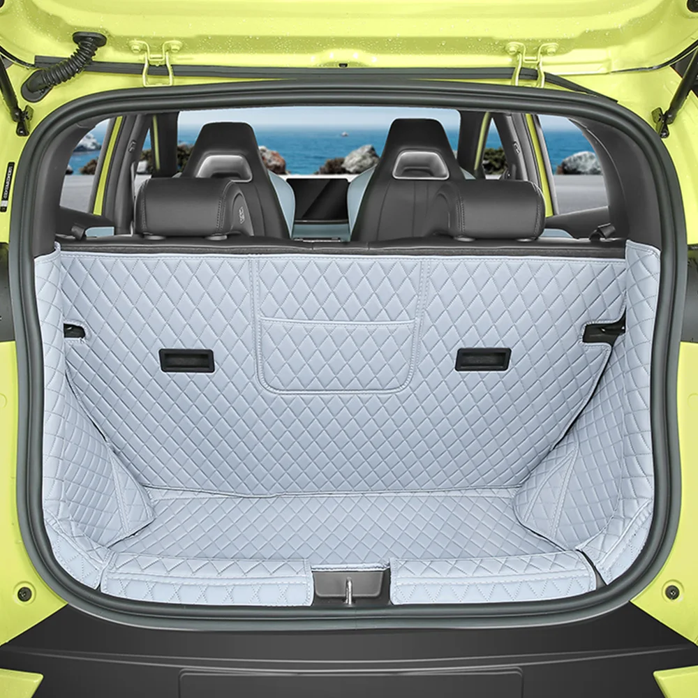 

For BYD Seagull Dolphin Mini Surf 3D Fully Wrapped Trunk Cushion Interior Modification Supplies Trunk Leather Pad