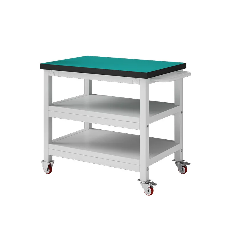 Anti-static Movable Workshop Workbench Multi-layer Multi-functional Operation Table Turnover Cart