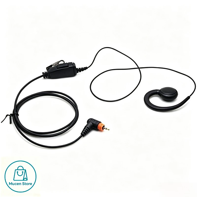 This walkie-talkie rotating ear hook headset is compatible with SL1M, SL1K, SL2M, SL300, SL7550, 1600, and other headsets