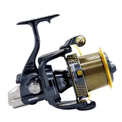 All Metal Body Big Game Long Casting Reel 12KG Carbon Drag 6+1 Bearings Saltwater Tournament Surf Distance Fishing Spinning Coil