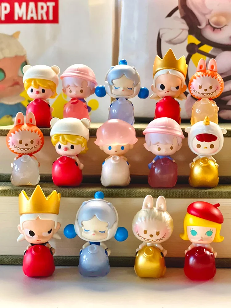 

Pop Bean Popmart - Серия «Знакомство с кои» — мини-фигурка — игрушка-сюрприз в закрытой коробке, коллекционная кукла, подарок