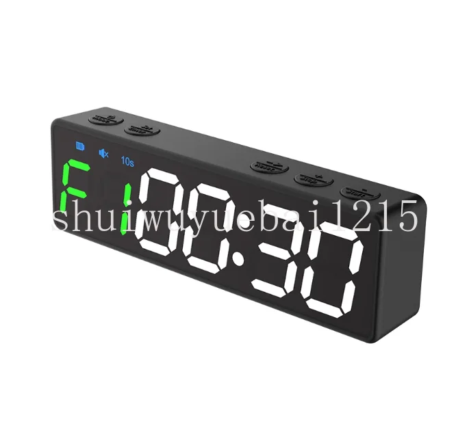Fitness Boxing Electronic LED Timer Crossfit Chronograph Clock Competition Training Cycle