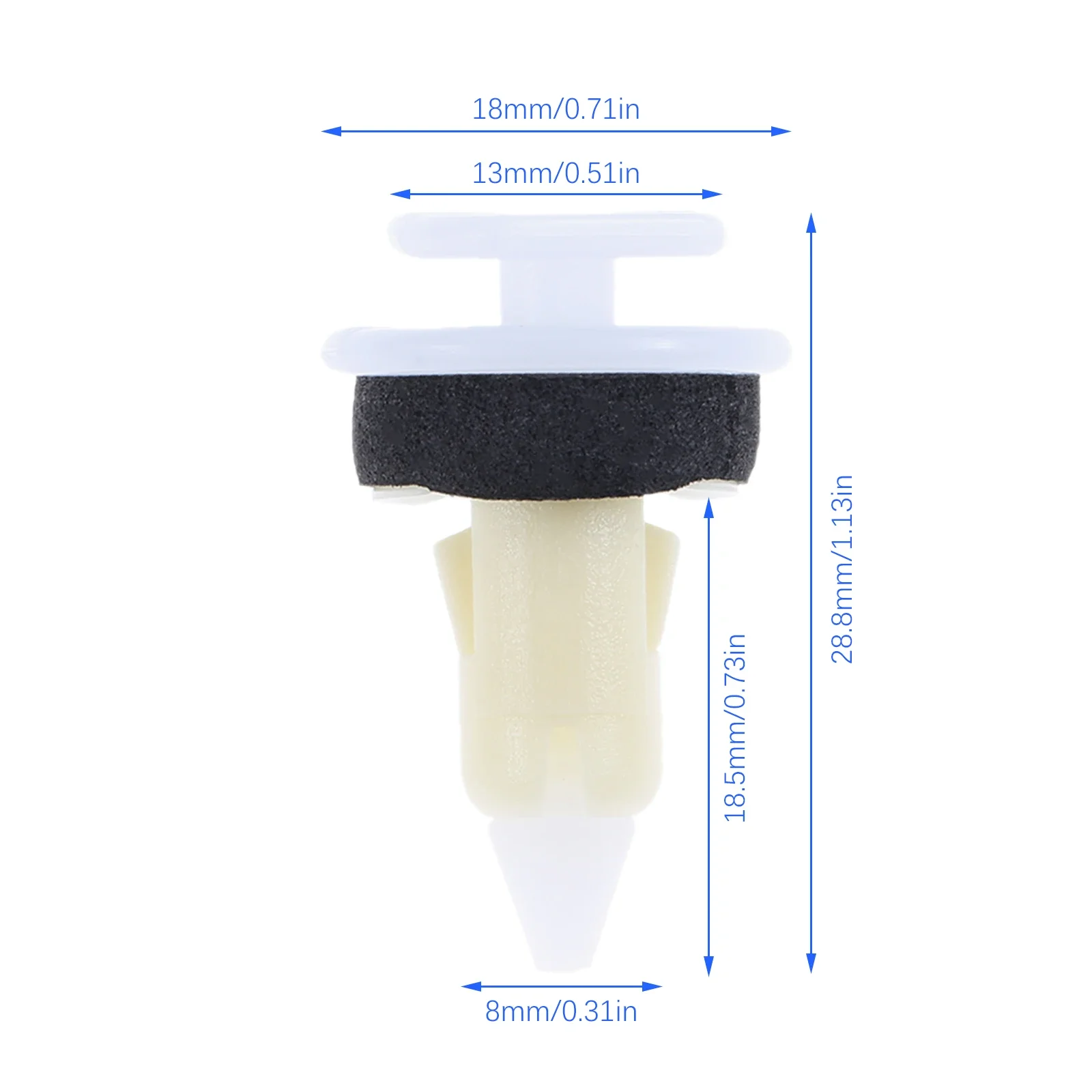 30Pcs Plastic Car Door Trim Panel Clips Fastener 55350747A 1639881678 for Mercedes-Benz ML320 ML350 ML430 ML500 ML55 AMG 1998-05