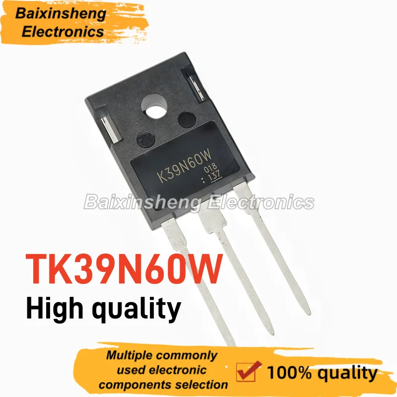 10PCS High quality TK39N60W TO-247 N Channel Power MOSFET 600V 39A Field Effect Transistor K39N60W