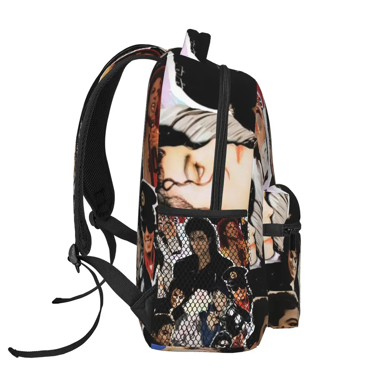 Imagem -03 - Michael Jackson Mochila para Meninas Meninos Viagem Mochila Mochilas para Bolsa Escolar Adolescente