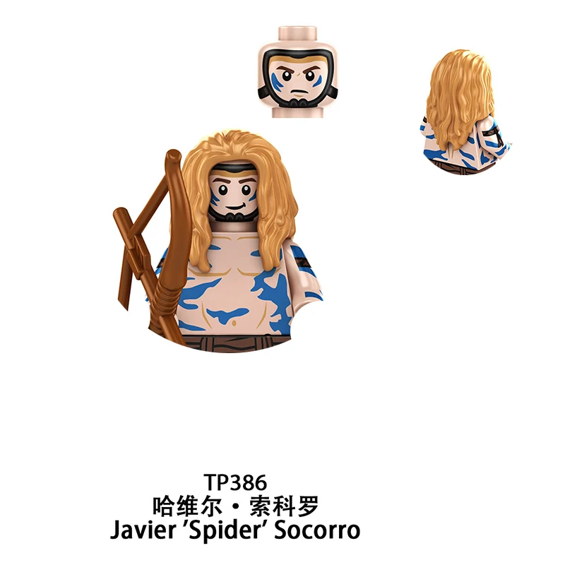 Ricky Toys 2026 Punisher Bausteine Daredevil Minifiguren Jake Sully Spielzeug Bausteine Geschenke für Kinder und Erwachsene