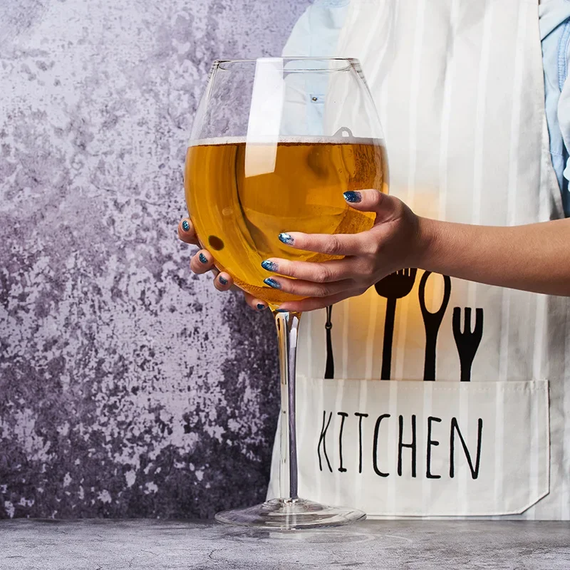 3200ML Large Beer Glass Creative Parody of Large Capacity Wine Glasses Giant Tall Glasses