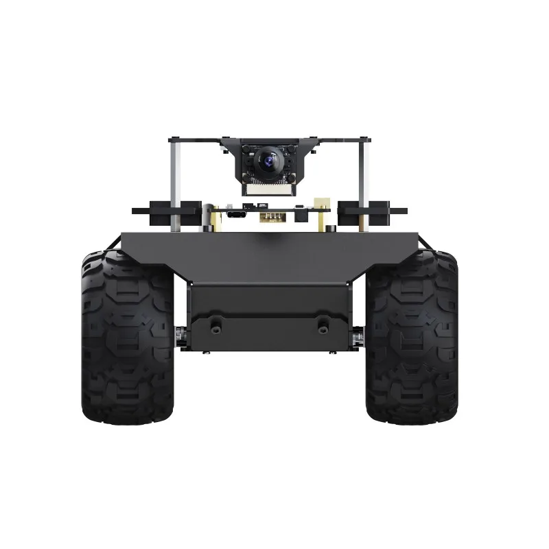 RaspRover Open-source 4WD AI Robot, Dual controllers, All-metal Body, Suitable for Raspberry Pi 4B / Raspberry Pi 5