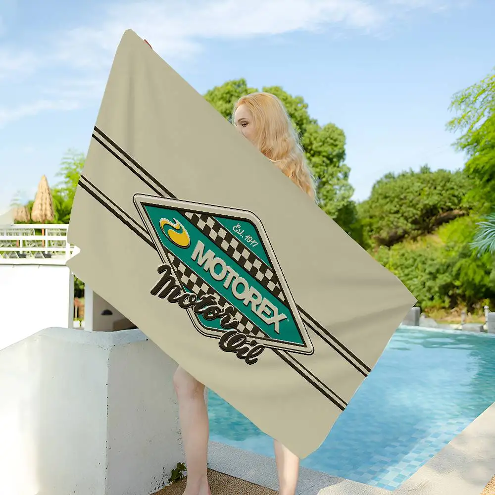 M-Motorexs Anime Beach Swimming Towel Soft Absorbent Washcloth Children's Gifts for Kids Travel Camping Gym 4