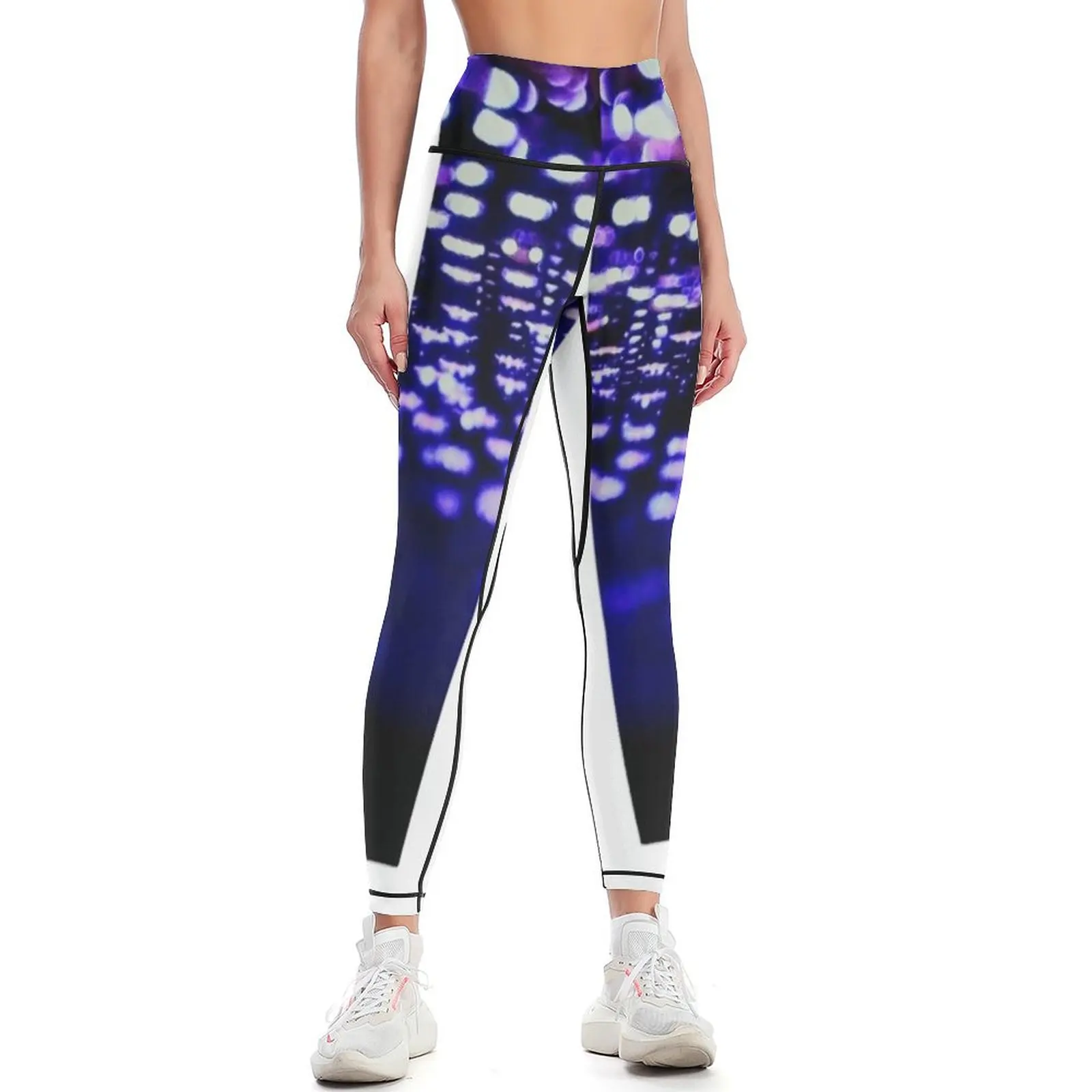 

Night Lights Leggings sporty woman gym legings for fitness Fitness's gym clothes Women's sportswear Womens Leggings