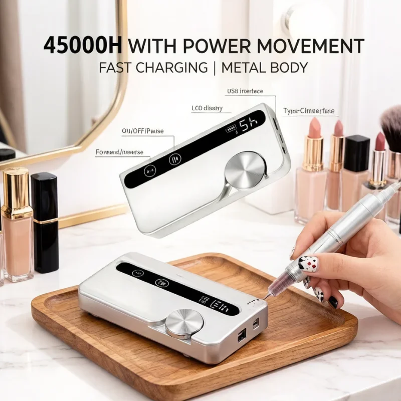 professional-low-noise-45000rpm-rechargeable-nail-drill-suitable-for-gel-nail-polish-polishing-tool-polishing-nail-machine
