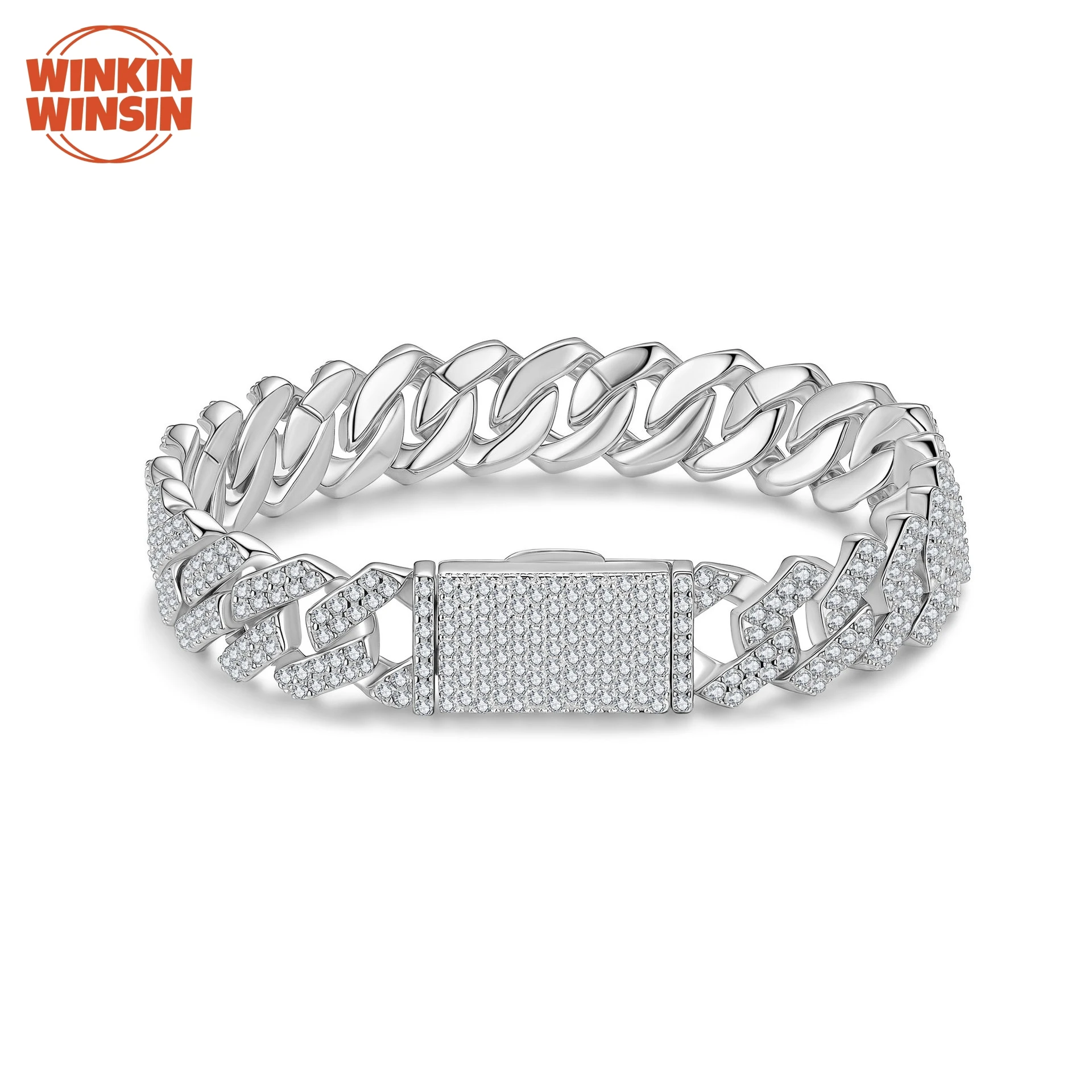 

Winkin Winsin Роскошные драгоценные камни Tutti Frutti Двухрядный браслет из муассанита Браслеты из стерлингового серебра 925 пробы Браслеты Ювелирные изделия