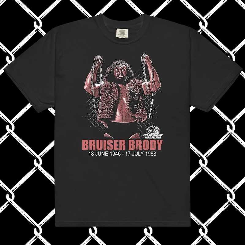 Bruiser Brody WCCW: Wrestling Comfort Colors T-Shirt