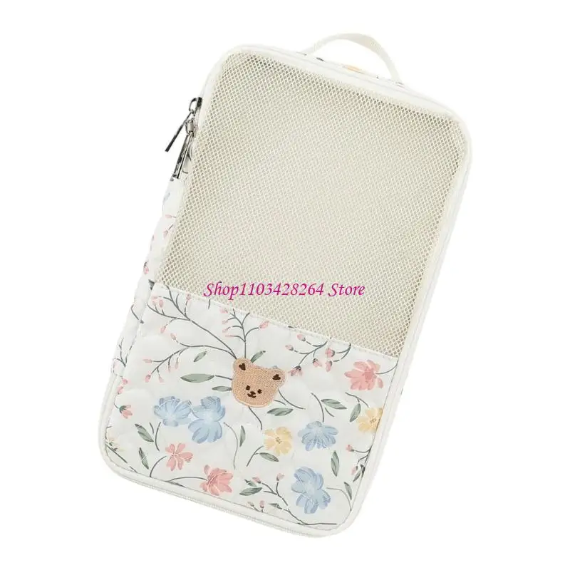 Polyester Mom Bag With Handle Hanging Diaper Bag For Easy Carrying And Storage