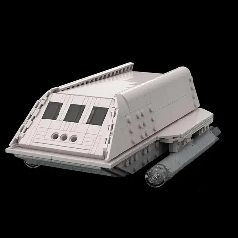 530PCS Star Trekses Type F Shuttlecraft TOS Classic Spaceship Sci-Fi MOC DIY Education Model Building Blocks Birthday Toys Gift